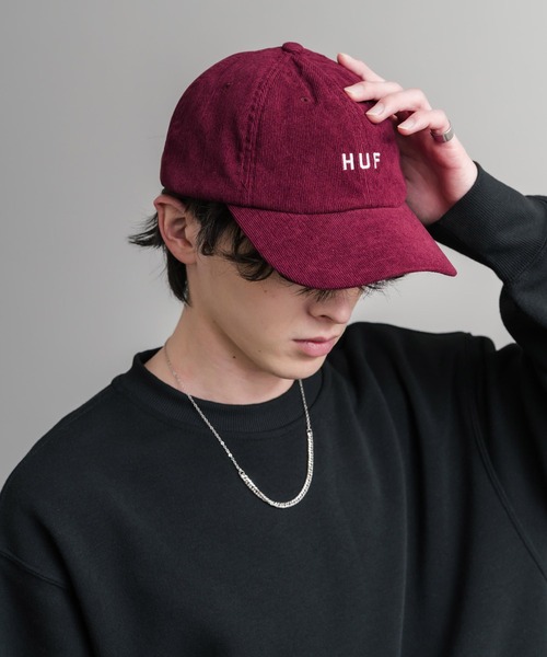 HUF（ハフ） キャップ 帽子 OG CORDUROY 6-PANEL CV HAT ワンポイント