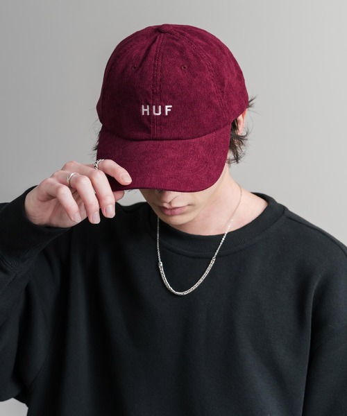 HUF（ハフ） キャップ 帽子 OG CORDUROY 6-PANEL CV HAT ワンポイント