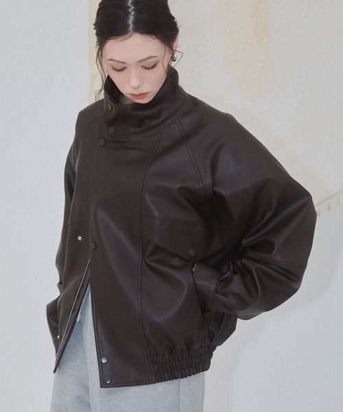  EDITION オーバーサイズジャケット S 新品 MUSINSA公式 | MUSINSA STANDARD シンセティックレザーオーバーサイズ