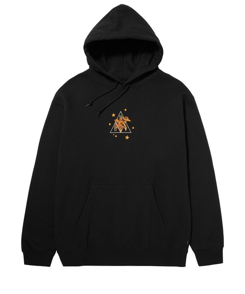 HUF（ハフ） プルオーバーパーカー X-LARGE ブラック メンズ