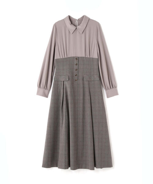 「NATURAL BEAUTY BASIC」 ドッキングワンピース SMALL ブラック系その他 レディース_画像9