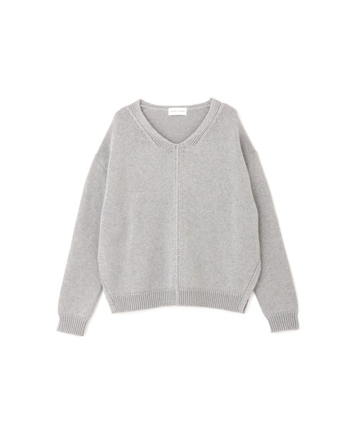 「human woman」 長袖ニット MEDIUM グリーン レディース_画像2