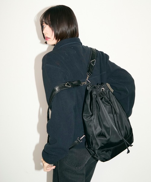 TONER デイバック リュック 2WAYアーバンメタルバックパック/ロゴ