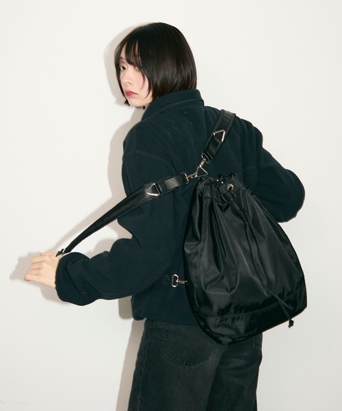 TONER デイバック リュック 2WAYアーバンメタルバックパック/ロゴ 