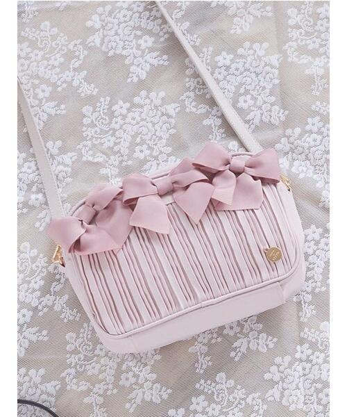 「Maison de FLEUR」 ショルダーバッグ FREE ブラック レディース_画像3