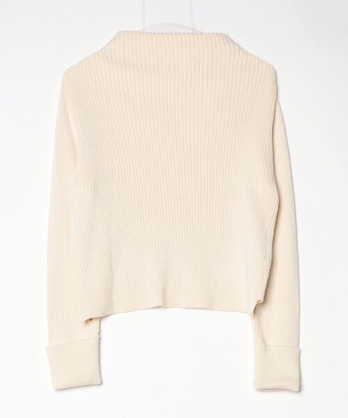 「BLENHEIM」 長袖ニット M ベージュ レディース_画像2