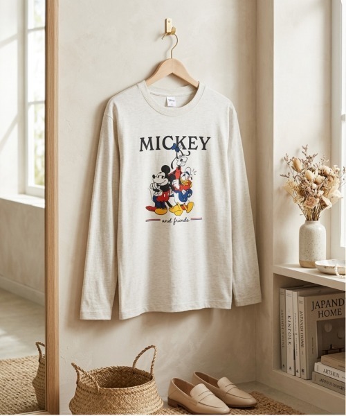 Disney（ディズニー） tシャツ 「DISNEY/ディズニー」ミッキーマウス