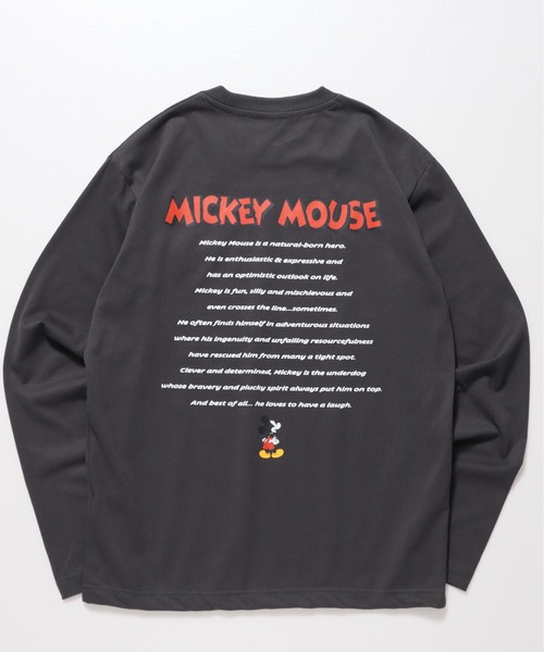 大幅値引き中！　WDW50周年　記念モデル　ミッキー　シャツ　ロングスリーブ Disney（ディズニー） tシャツ 「DISNEY/ディズニー」ミッキーマウス