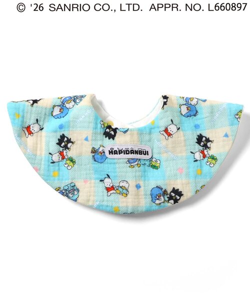 sanrio（サンリオ） スタイ よだれかけ はぴだんぶい ガーゼスタイ