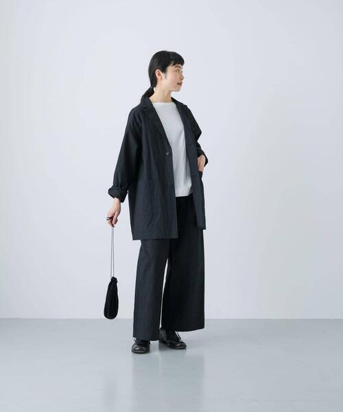 かぐれ コート アウター 「ユニセックス」コットンテーラード