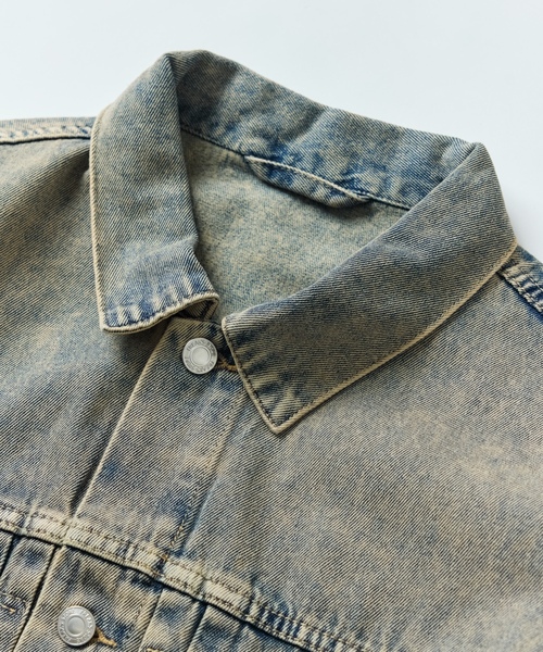 メンズ＊FREAKSデニムジャケット＊M FREAK'S STORE（フリークスストア） デニムジャケット MEDIUM ブルー