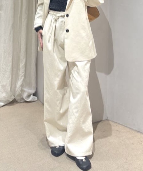 STYLEMIXER（スタイルミキサー） ワイドパンツ スラックス パンツ 入園