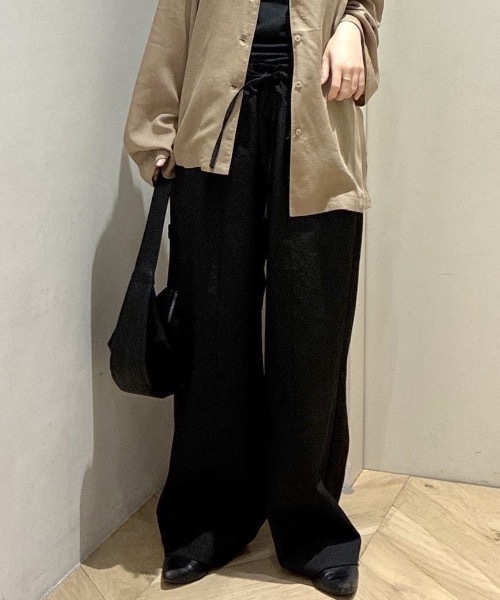 STYLEMIXER（スタイルミキサー） ワイドパンツ スラックス パンツ 入園