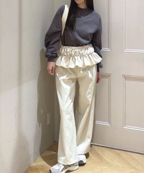 STYLEMIXER（スタイルミキサー） ワイドパンツ スラックス パンツ 入園