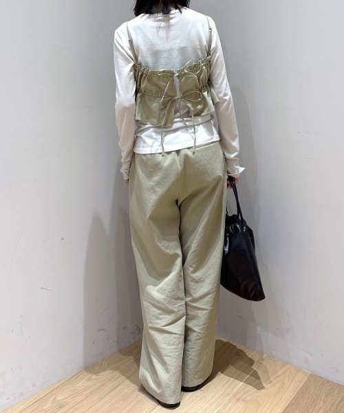 STYLEMIXER（スタイルミキサー） ワイドパンツ スラックス パンツ 入園