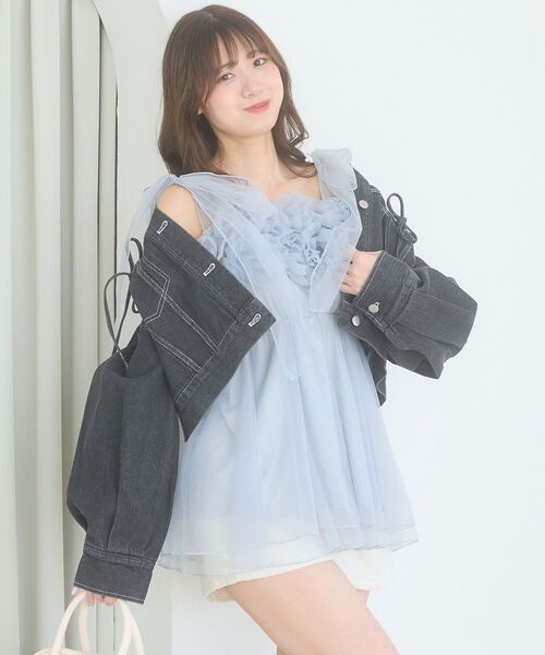 MAJESTIC LEGON（マジェスティックレゴン） キャミソール ショルダー