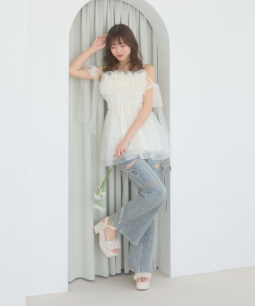 MAJESTIC LEGON（マジェスティックレゴン） キャミソール ショルダー