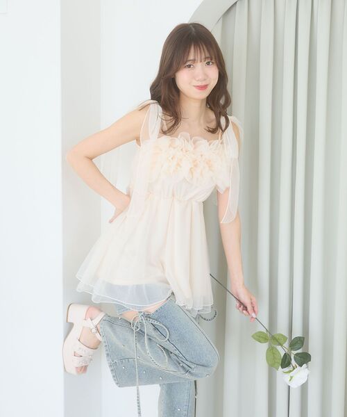 MAJESTIC LEGON（マジェスティックレゴン） キャミソール ショルダー