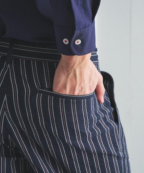 TAKEO KIKUCHI（タケオキクチ） ワイドパンツ スラックス 「BOWLER HAT