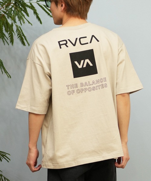 「RVCA」 半袖Tシャツ M ホワイト メンズ_画像2