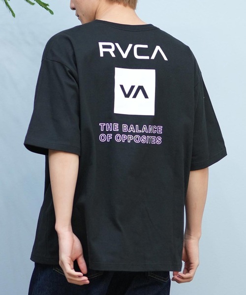 「RVCA」 半袖Tシャツ M ホワイト メンズ_画像3