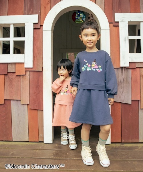 「kladskap」 「KIDS」長袖ワンピース 90cm ピンク キッズ_画像3