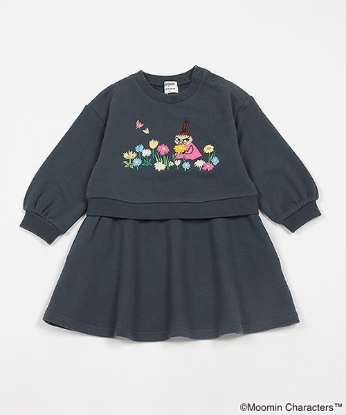 「kladskap」 「KIDS」長袖ワンピース 90cm ピンク キッズ_画像5