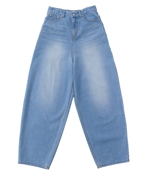パンツ A'GEM/9 × .kom 「NIIER NOR/ニーアノア」 BACK-LAP BALLOON PANTS/バックラップバルーン パンツの画像