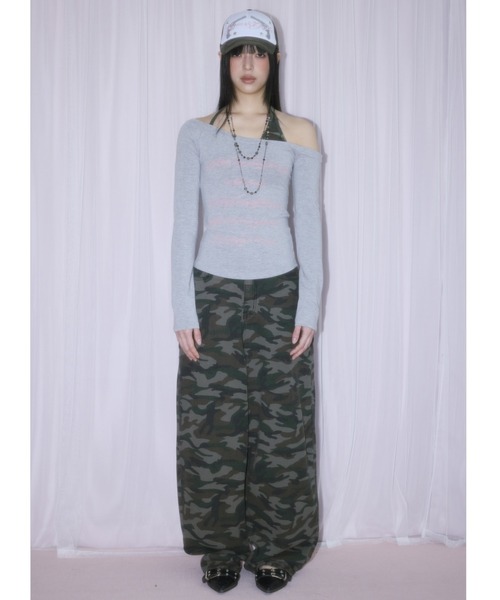 パンツ A'GEM/9 × .kom 「NIIER NOR/ニーアノア」 BACK-LAP BALLOON PANTS/バックラップバルーン パンツの画像