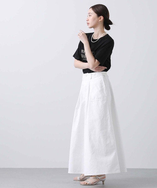 「Healthy denim」 ロングスカート FREE オフホワイト レディース_画像7