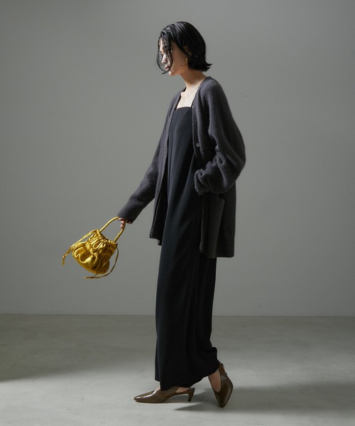 「SALON adam et rope'」 オールインワン S ベージュ レディースの画像