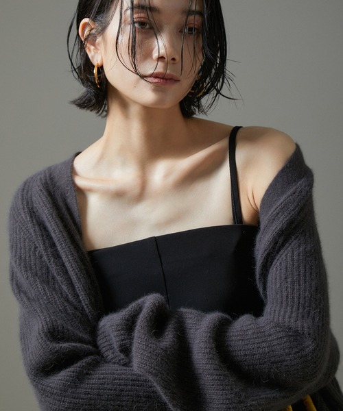 「SALON adam et rope'」 オールインワン S ベージュ レディースの画像