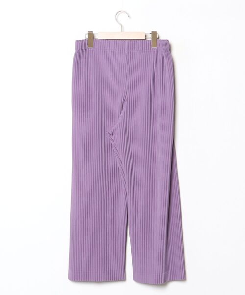 「HOMME PLISSE ISSEY MIYAKE」 パンツ 2 パープル メンズの画像