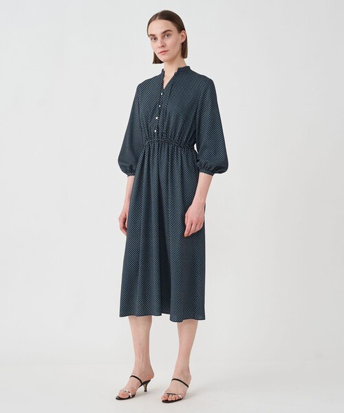 「BALLSEY」 長袖ワンピース 36 ブルー系その他4 レディースの画像