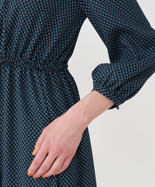 「BALLSEY」 長袖ワンピース 36 ブルー系その他4 レディースの画像