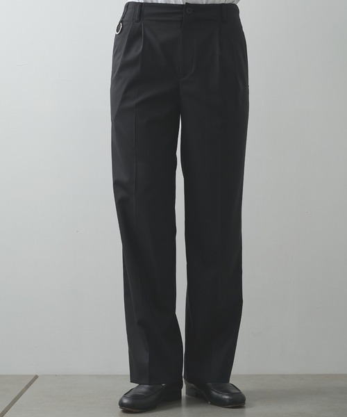 スラックス 「th products」別注QUINN / Wide Tailored Pants メンズの画像