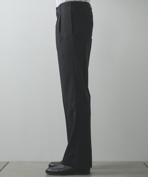 スラックス 「th products」別注QUINN / Wide Tailored Pants メンズの画像