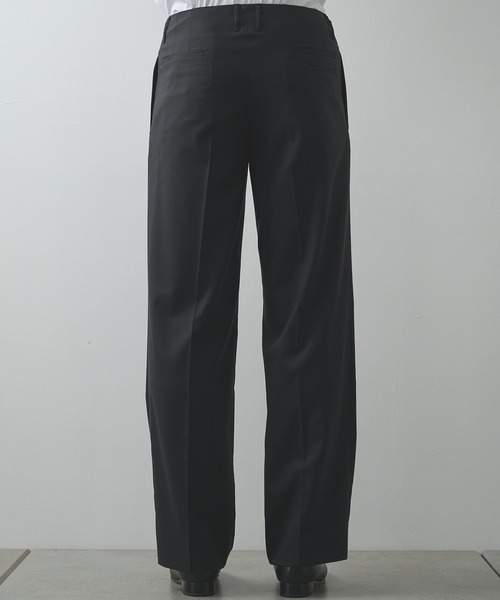 スラックス 「th products」別注QUINN / Wide Tailored Pants メンズの画像