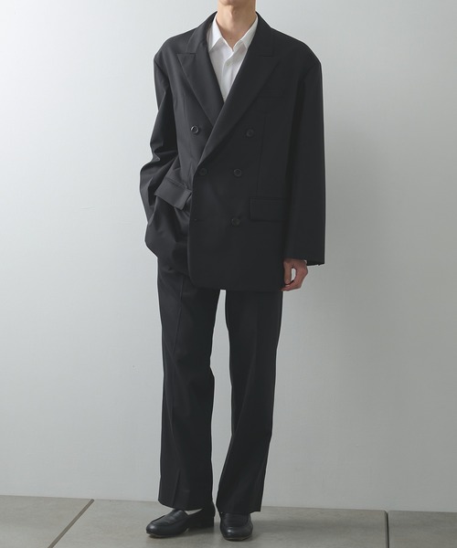 スラックス 「th products」別注QUINN / Wide Tailored Pants メンズの画像