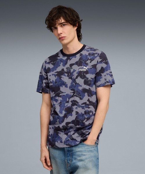 PUMA（プーマ） tシャツ メンズ カモ AOP 半袖 Tシャツ メンズ