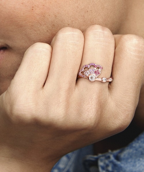 PANDORA（パンドラ） リング 56 ピンクゴールド レディース : ZOZOTOWN 