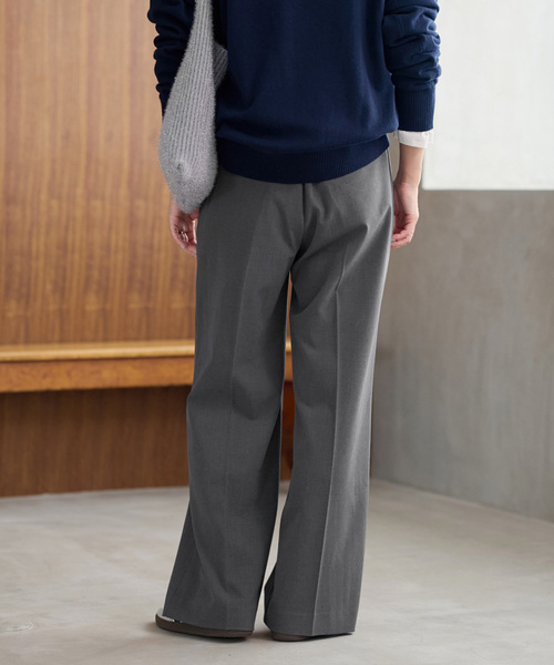 「JOURNAL STANDARD relume」 スラックス 36 ネイビー レディース_5