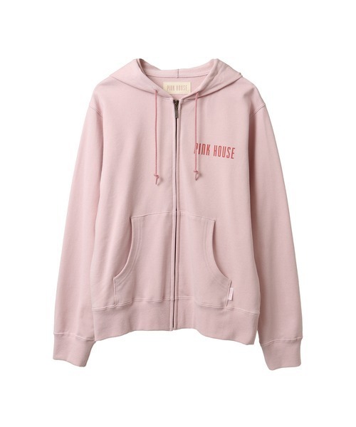 PINK HOUSE（ピンクハウス） ジップアップパーカー MEDIUM ライト