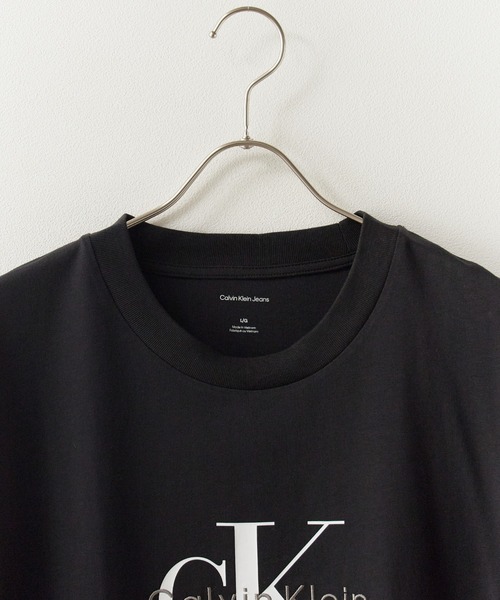 tシャツ Calvin Klein/カルバンクライン A - MONOLOGO OVERSIZED TEE / 4RAB823 メンズ レディースの画像