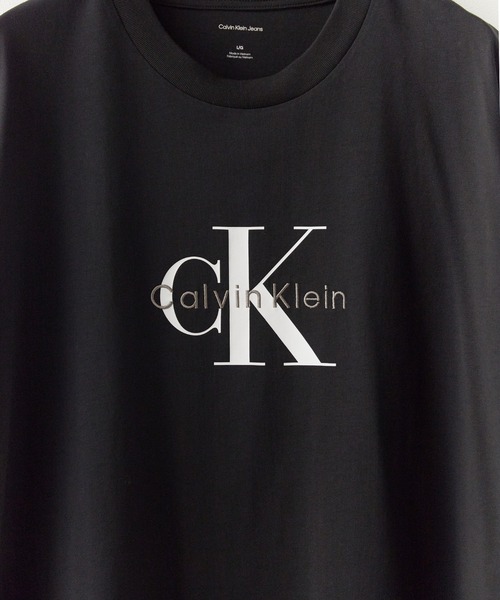tシャツ Calvin Klein/カルバンクライン A - MONOLOGO OVERSIZED TEE / 4RAB823 メンズ レディースの画像