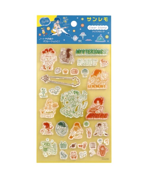 BACKYARD FAMILY（バックヤードファミリー） 文房具 クリアスタンプ