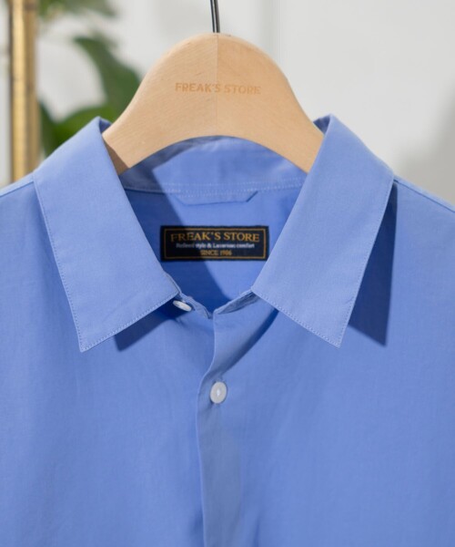 「FREAK'S STORE」 半袖シャツ MEDIUM ブルー メンズ_画像7
