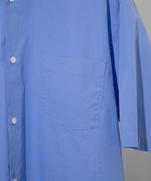 「FREAK'S STORE」 半袖シャツ MEDIUM ブルー メンズ_画像8