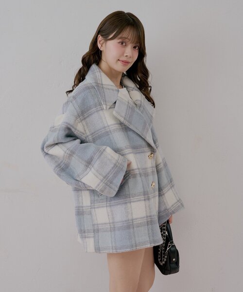 ジャケット&コート[ちゃこ］ Chico（チコ） コート アウター 「ZOZO限定/REVIVAL」金ボタンシャギー