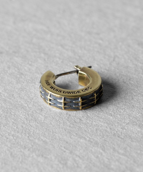 HUF（ハフ） ピアス H HOOP PIERCE メンズ レディース : ZOZOTOWN